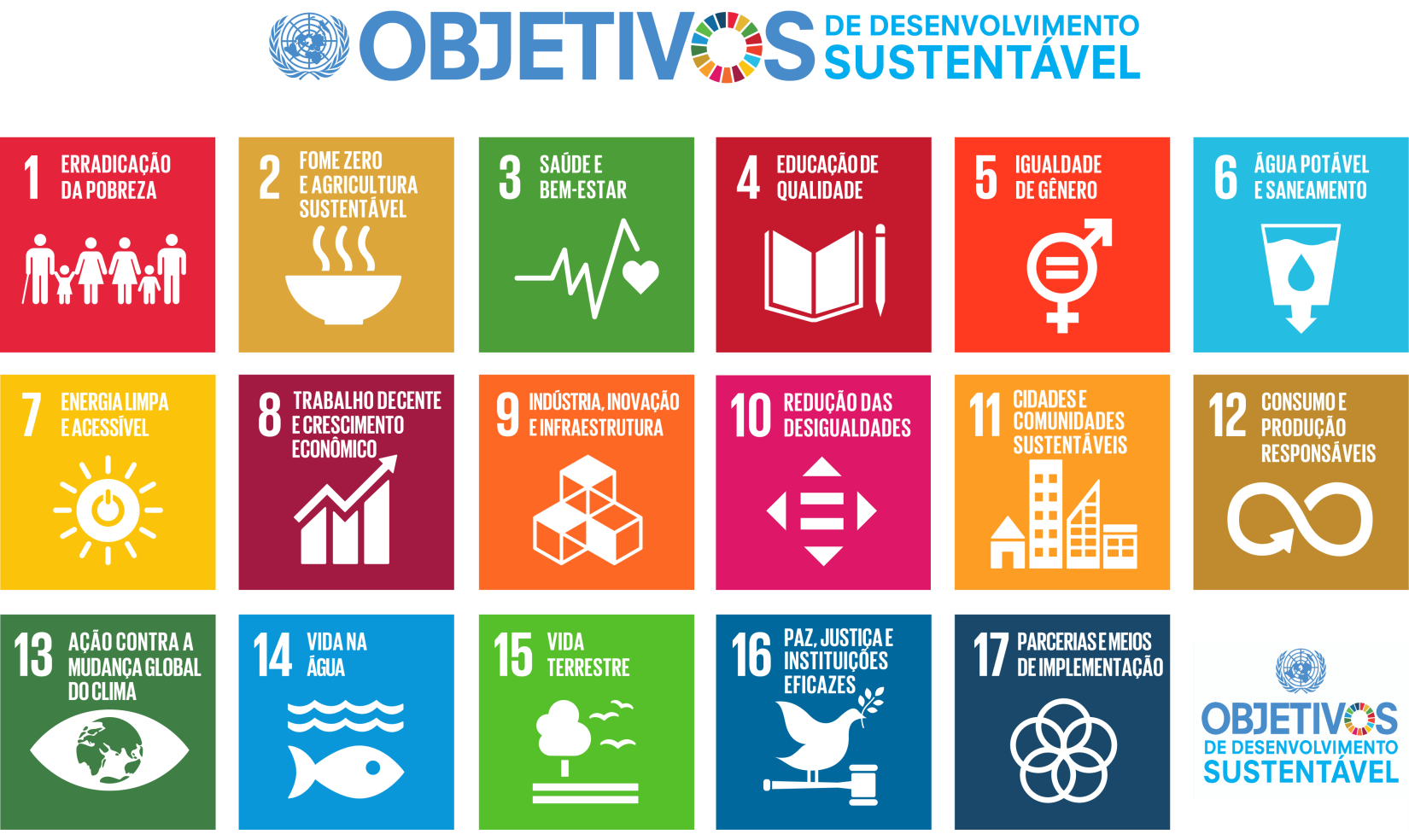 Objetivos de Desenvolvimento Sustentável - Agenda 2030